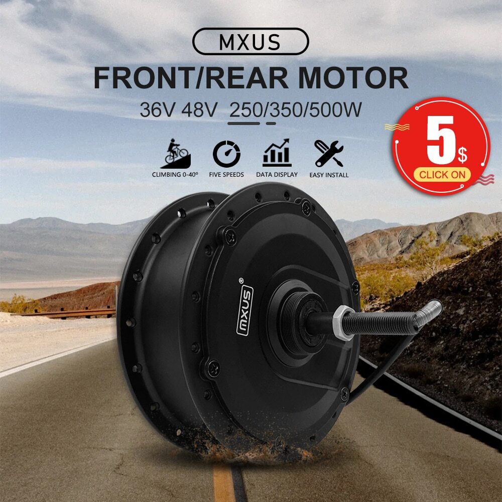 Ebike Motor XF15 XF15R 36V 48V 350W 500W Gear Hub 250W XF07-08 Front Rear Drive