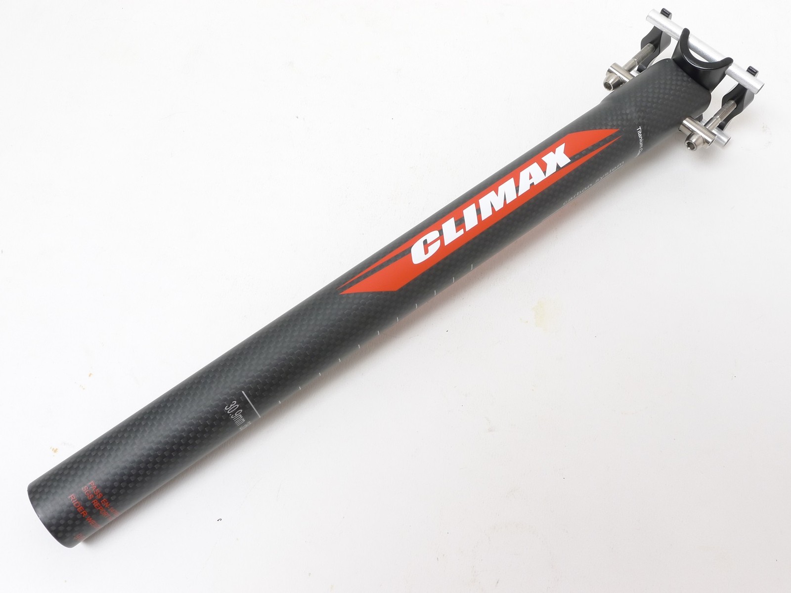 mr-ride 135g,30.9x350mm Climax SP02C 3K Matt carbon Seatpost Road MTB Black