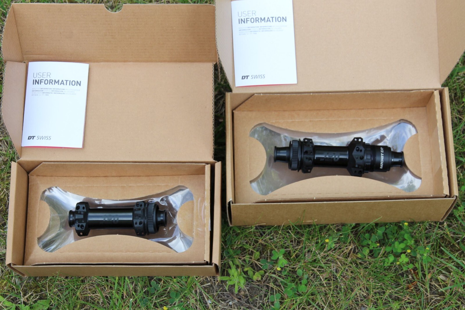 NEW – DT Swiss 180 EXP Hubs, Boost Spacing, Front & Rear Set