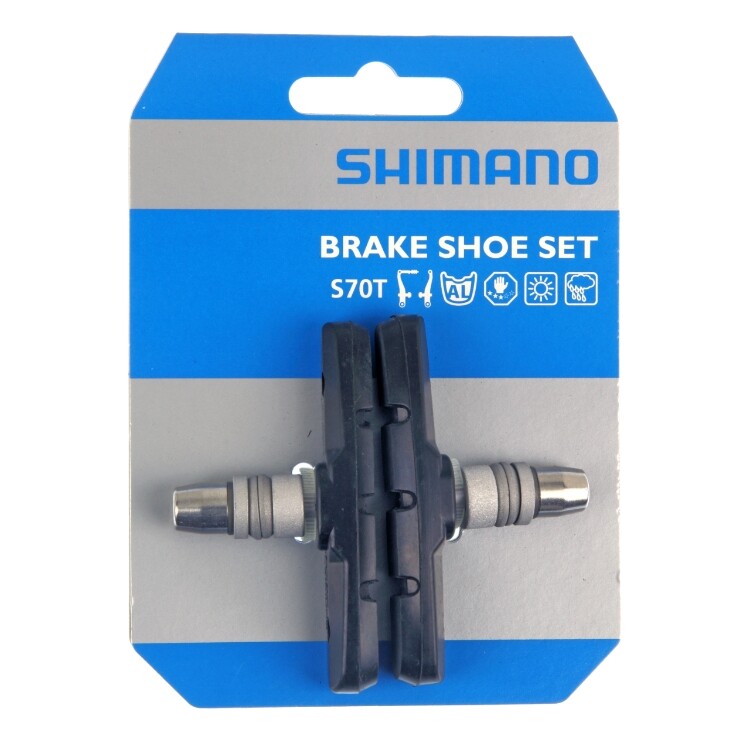 SHIMANO V-Brake Brake Pad (S70T) BR-M760/M750/M600/M510/M430/T660/T4000/MX70