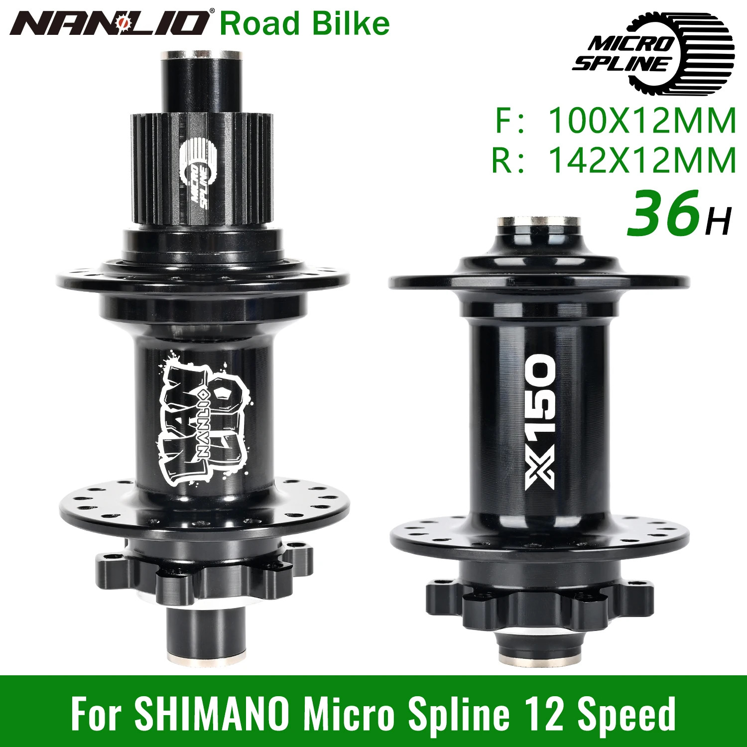 Gravel Riding Front Rear Hubs 28 32 36 Holes HG NX SX MS 11 12 Speed 6 Pawls