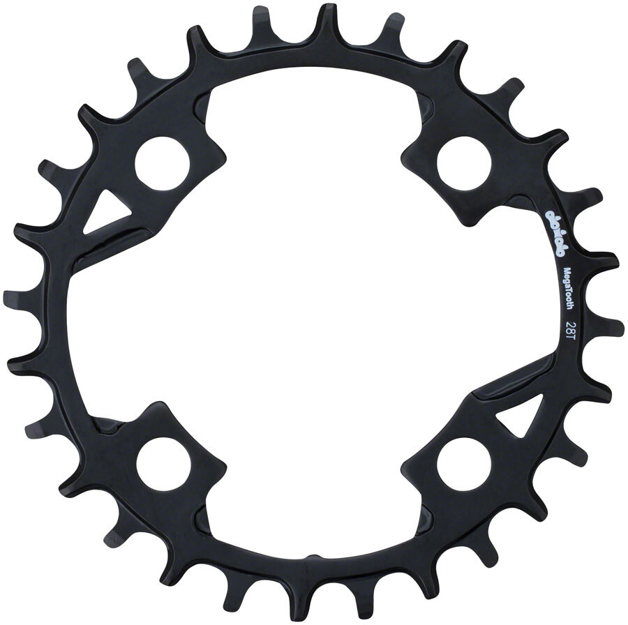 Full Speed Ahead Gamma Pro Mega Tooth Chainring – 28t, 82 BCD, Aluminum, 1 x 11,