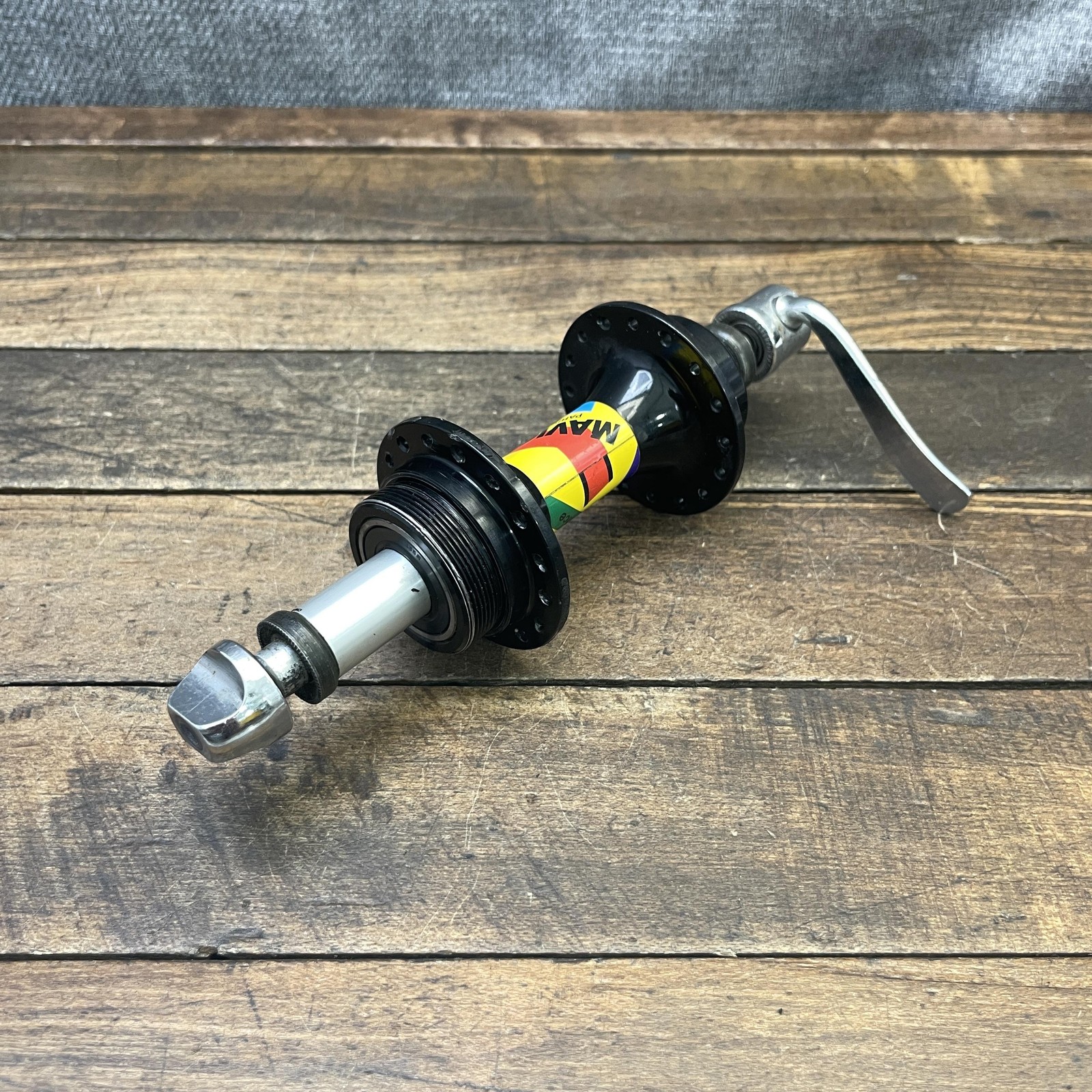 Vintage Mavic Paris Gao Dakar Hub Set 32H 100mm 130mm France Sealed Bearing 32