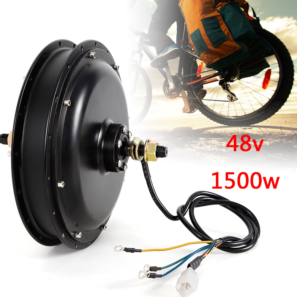 Bike Motor Rear Wheel Hub Motor Brushless Gearless 48V 1500 W Ebike Hub Motor