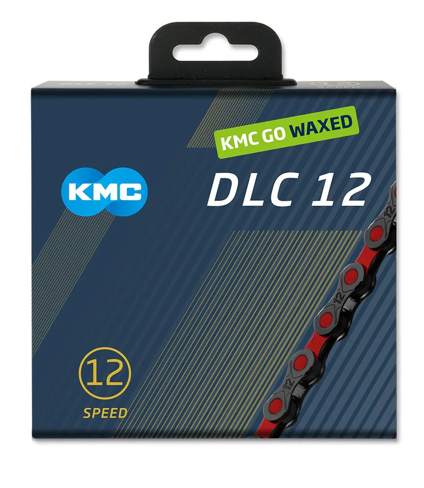 KMC DLC 12 Speed Waxed Mountain Road Bike Chain fit SRAM Shimano 126 Links
