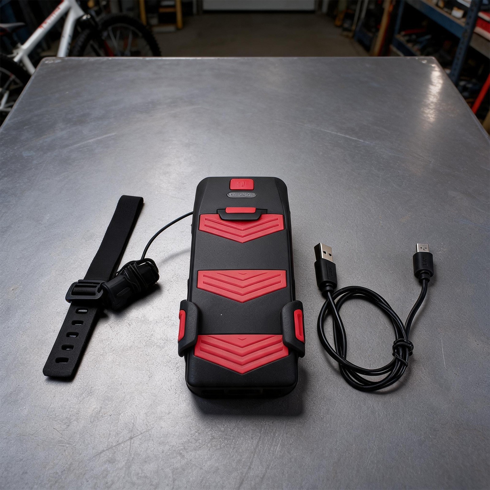 Bicycle Light 130dB Sound Alerts Compatible With 4-6.3 Inch Phones For Cycling
