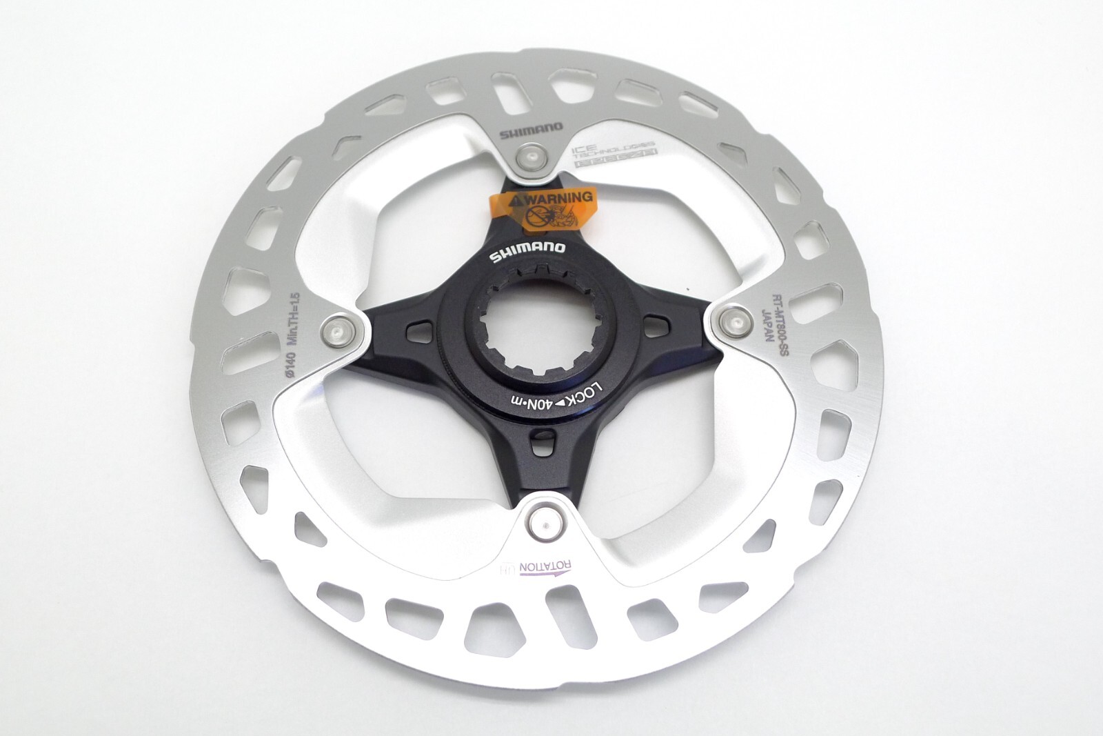 Shimano Deore XT RT-MT800-SS 140mm Centerlock Disc Brake Rotor