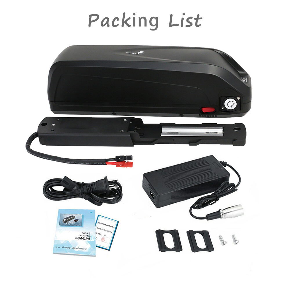 Ebike Battery 52V 48V 15Ah 750W 1000W Hailong Electric Bike Battery for bafang