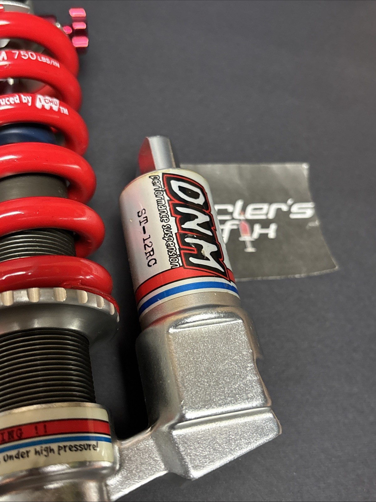 NOS DNM Burner ST-12RC 750Lbs Downhill Mountain Bike Rear Shock Mtb Suspension