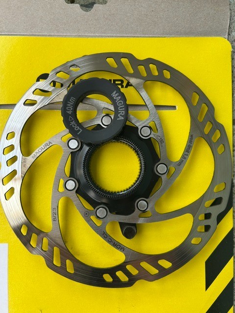 Magura MDR-C CL Disc Brake Rotor 160mm center lock w lock ring for thru axle