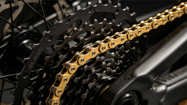 KMC X12 Chain 12-Speed Mountain Bike/Road/Gravel For Shimano SRAM Gold/Black