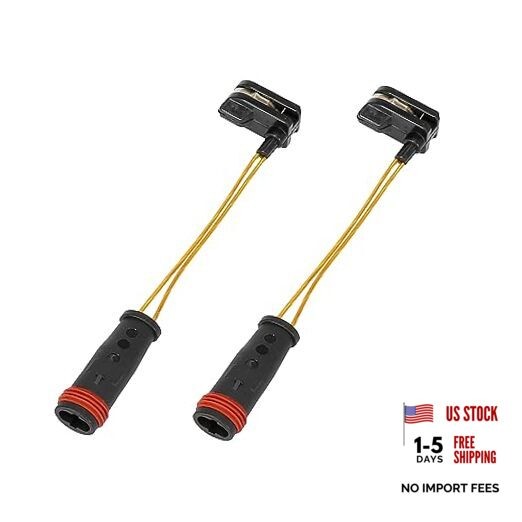 pcs Car Front Rear Brake Pad Electronic Wear Sensor Indicator 2