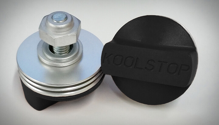 Kool Stop International Pads Silver/black NIP