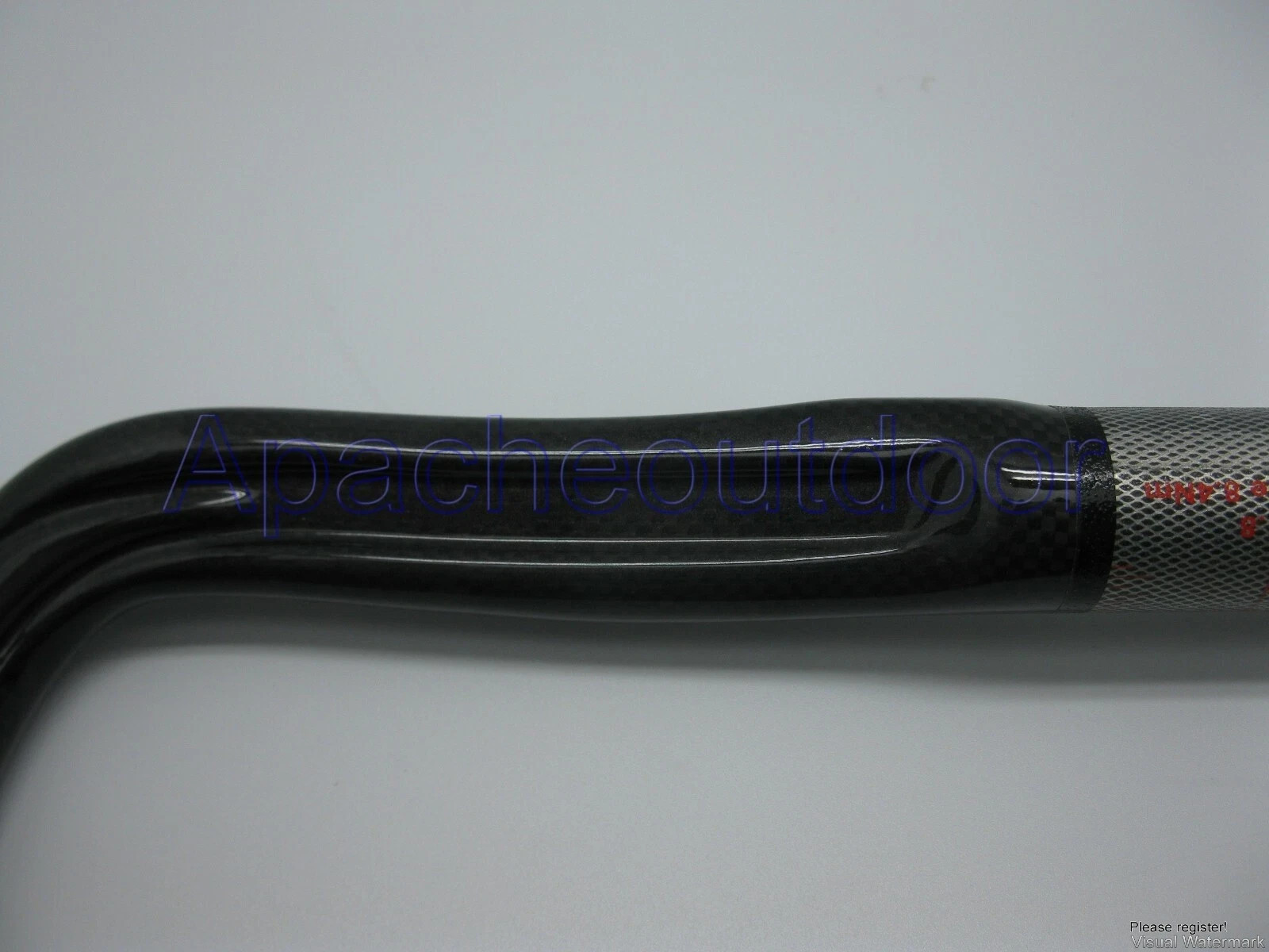 White Road Bike Full carbon handlebar 270g AHB15 420mm (center to center) US