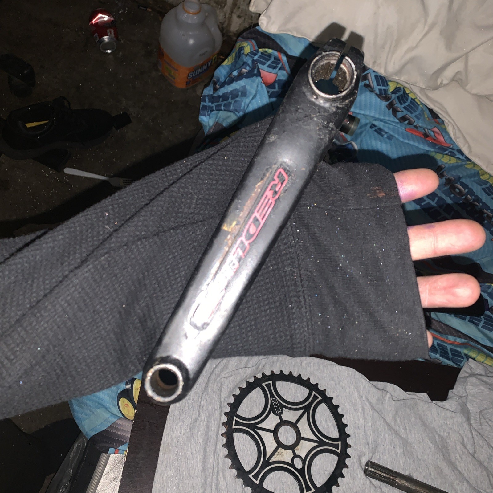 Redline Proline 175 Bmx Crank Set 20mm Spindle Mid school Bmx