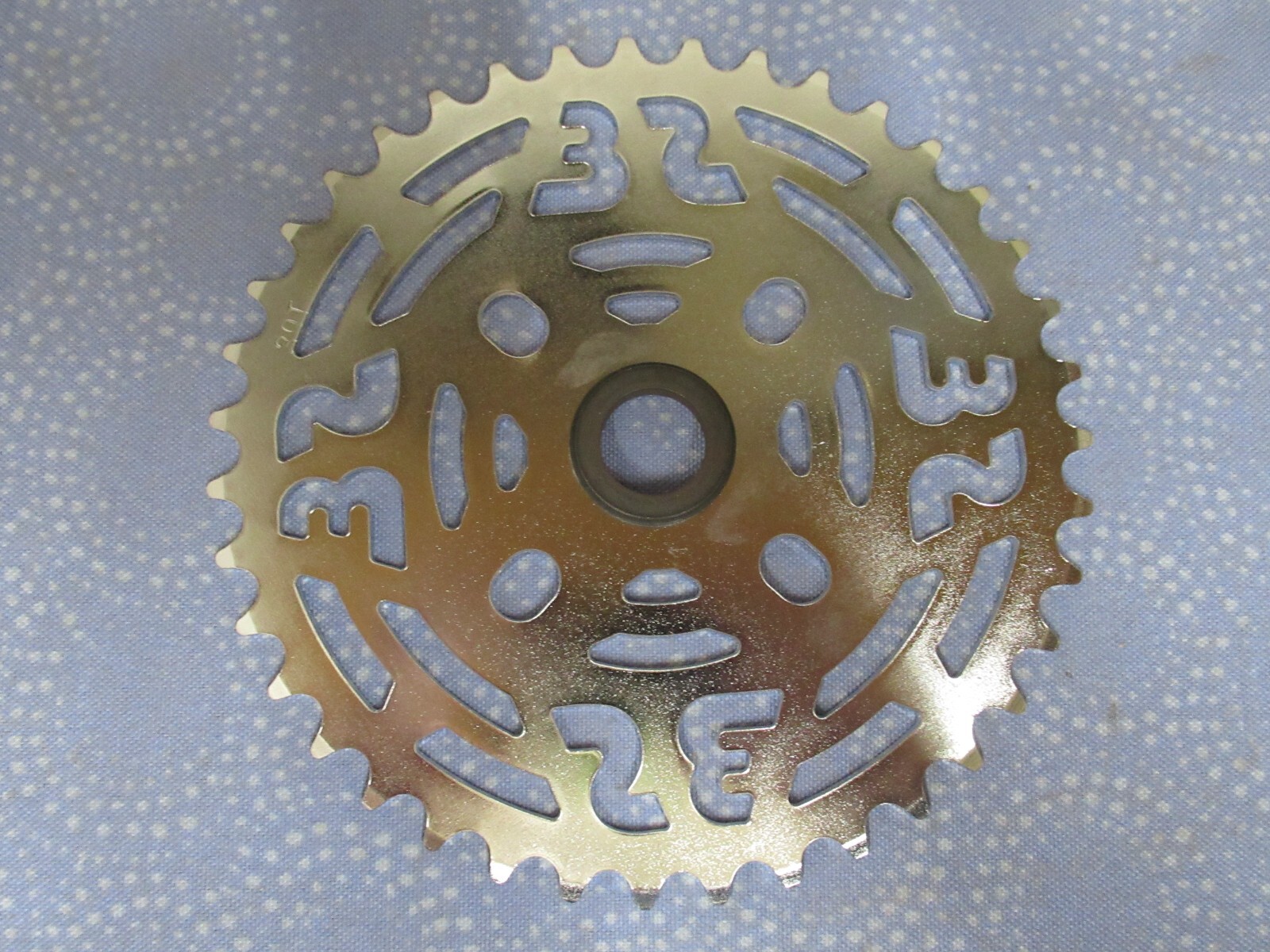SE Bikes BMX Chainring 39 Tooth with/Adapter 1/8″ Steel Chrome – New