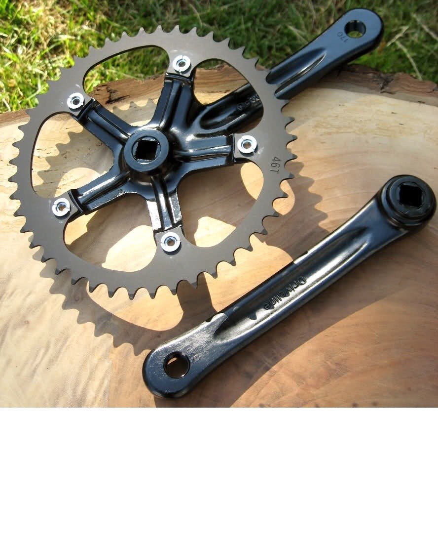 MURPHY Alloy Fixed Gear Bicycle Track Bike Crankset 46T 170MM – SHIPS FREE USA