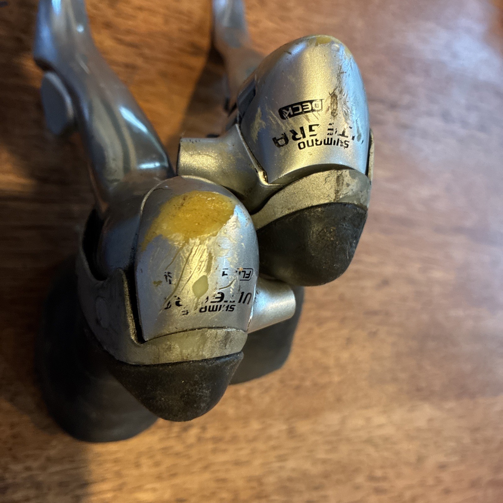 Vintage Shimano Ultegra 3×9 Speed ST-6501 Road Flight Deck Shifters FOR PARTS