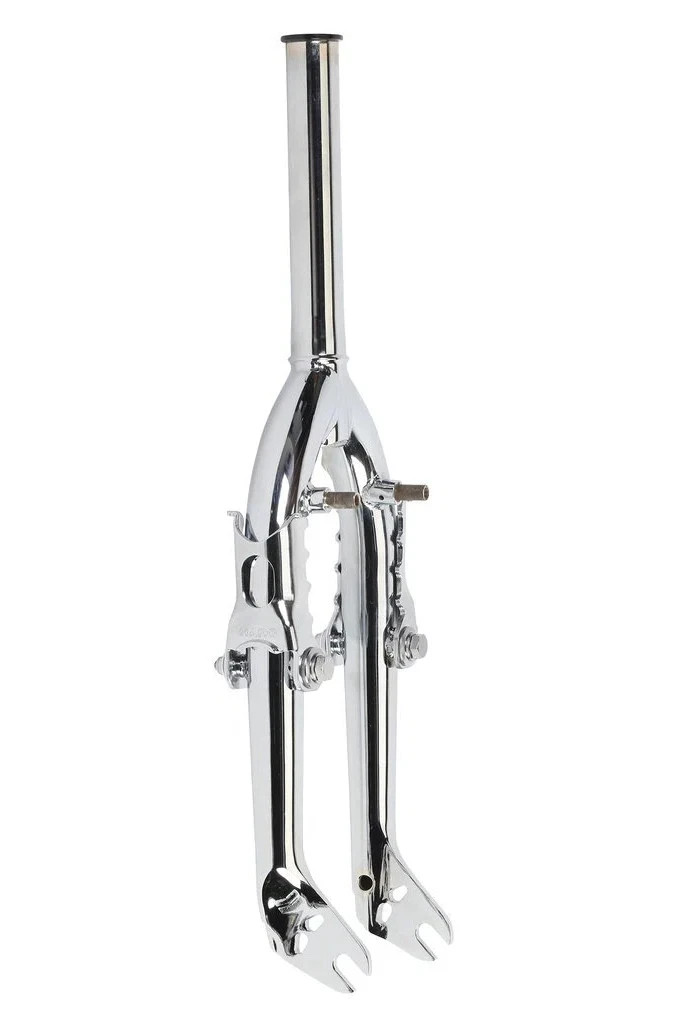 Haro Lineage 990 Forks w/folding flip up pegs – Chrome – 1 1/8 – New in box -RAD