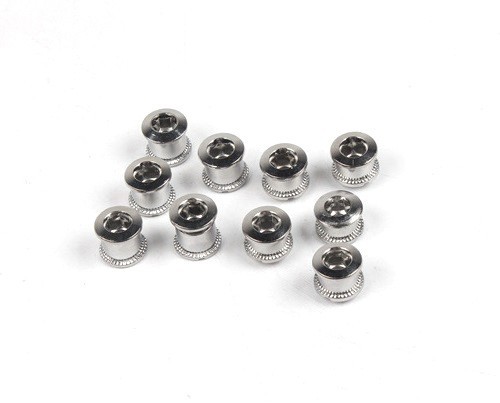 MTB Road Bike Chainring Bolts Steel Single Double Triple Speed Nut Screw 8.5/6.5