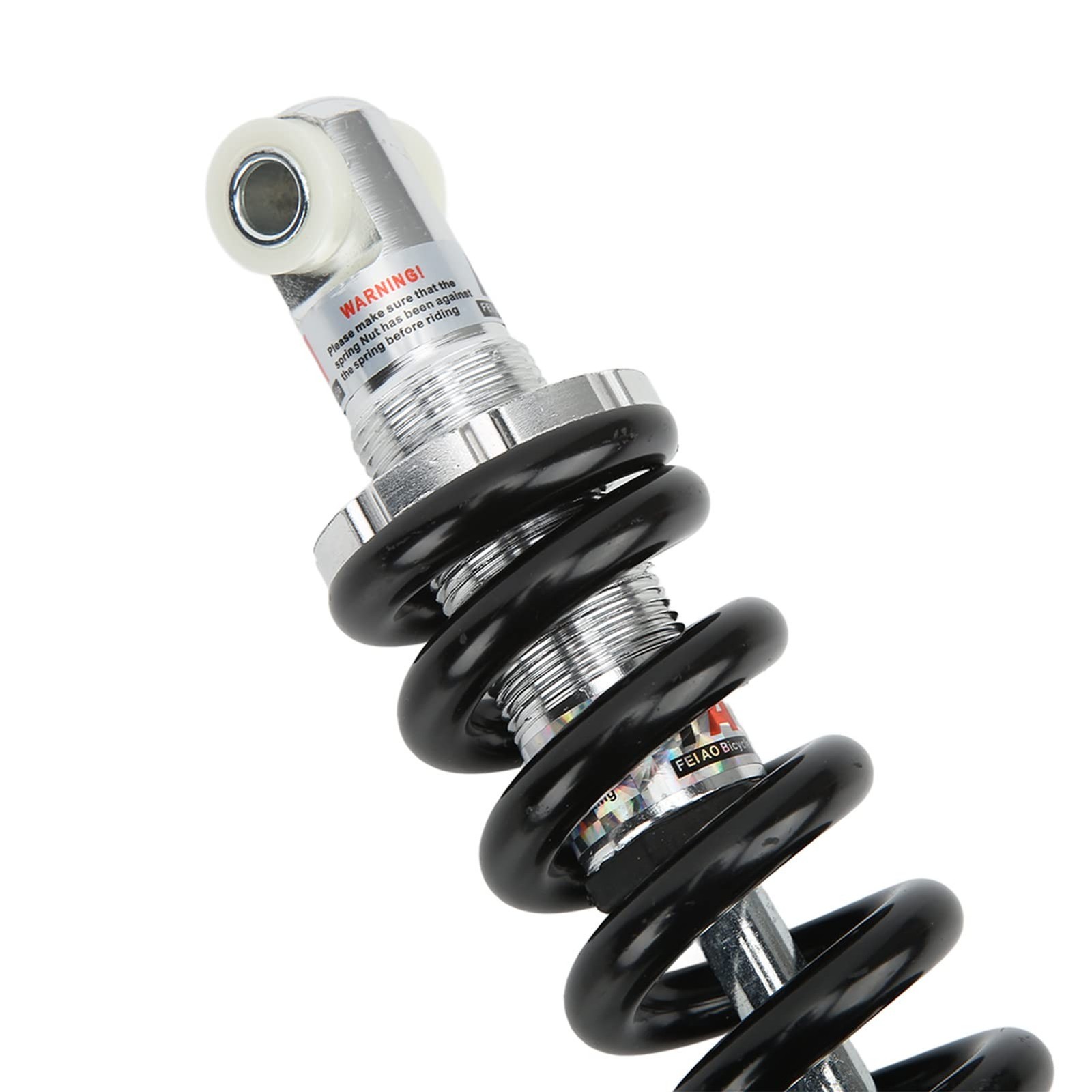 Bike Rear Shock Absorber 200mm 1500lbs 8mm Hole Universal Electric Scooter Da…