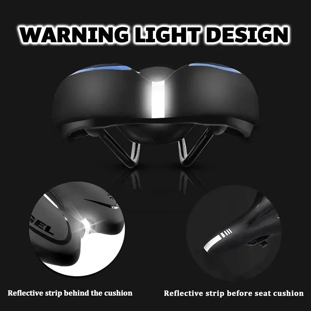Bike Seat Bicycle Saddle MTB Road Mountain Cycling Gel Comfort Rainproof