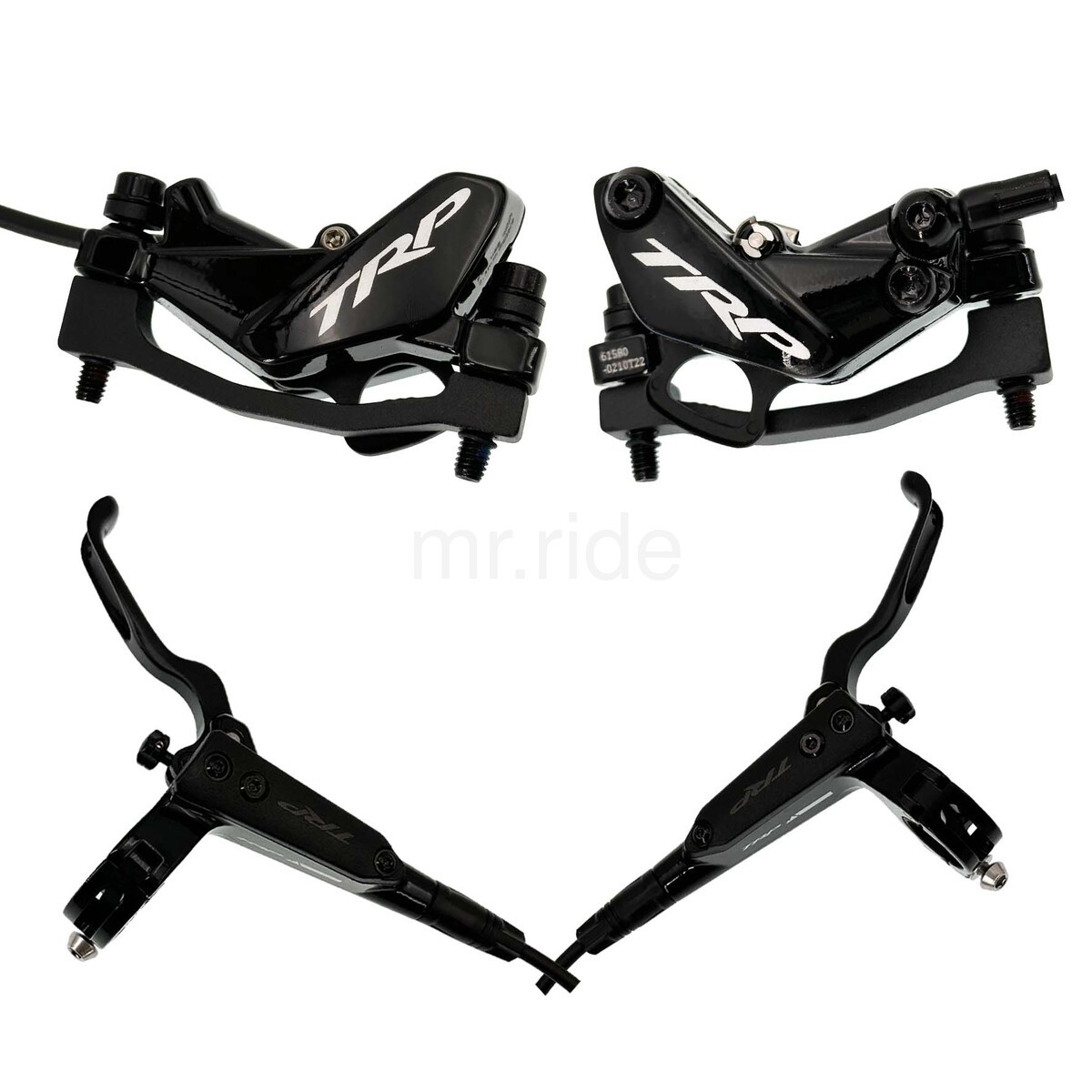 4Piston TRP Trail EVO Downhill Disc Brake Set Front&Rear 900/1500mm +180mm Rotor