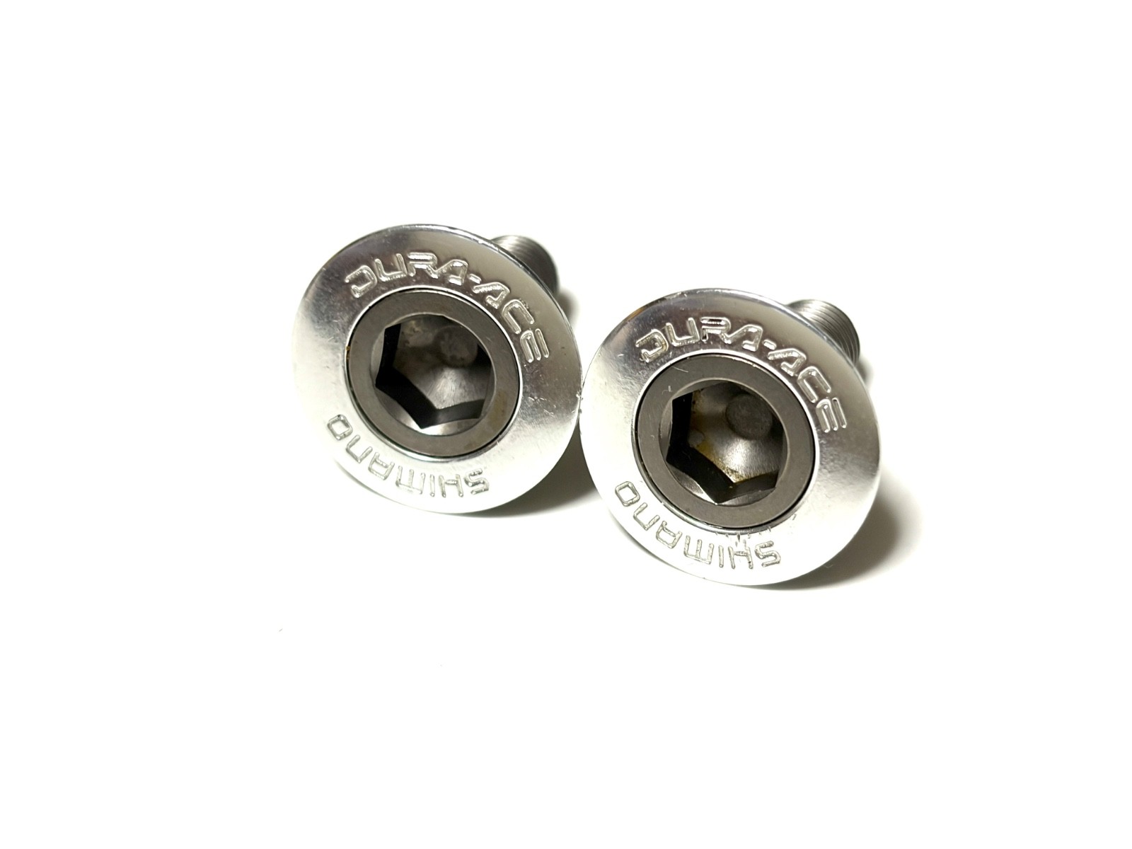 SHIMANO DURA-ACE FC-7410 Titanium Crank Bolts Pair Square Taper BB Japan