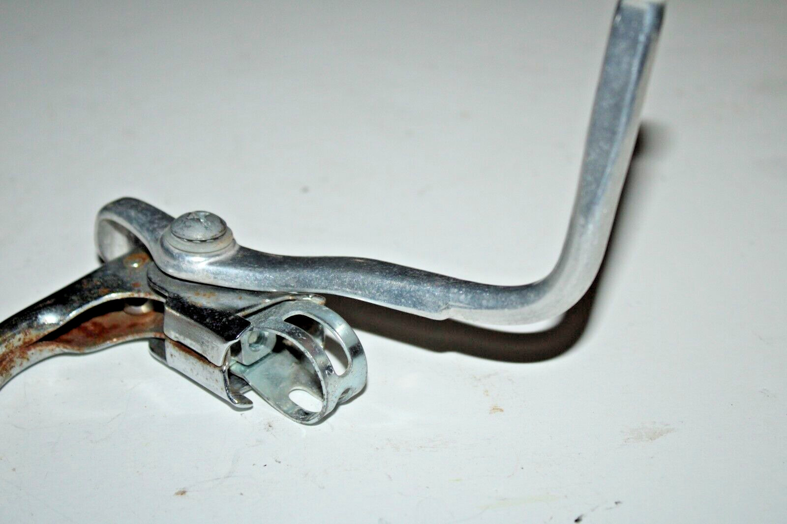 Vintage Dopbar Brake Lever Set 22.2-23.8mm Silver Touring Road Fast USA Shipper