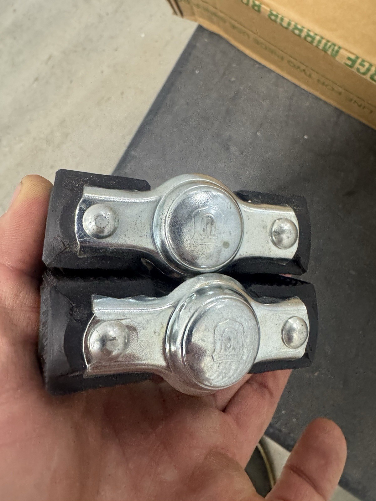 Ealry 1970’s Union U11 Pedals 1/2″ Germany Block Cruiser