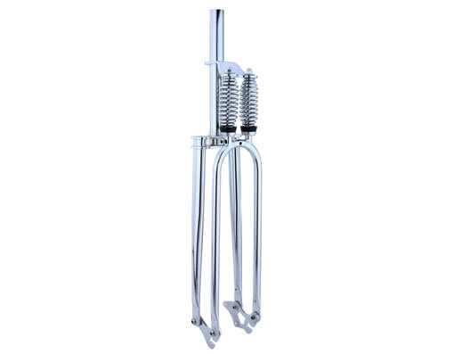 NEW! DUAL 26 FORK 1-1/8 INCH THREADLESS 8353 CHROME.