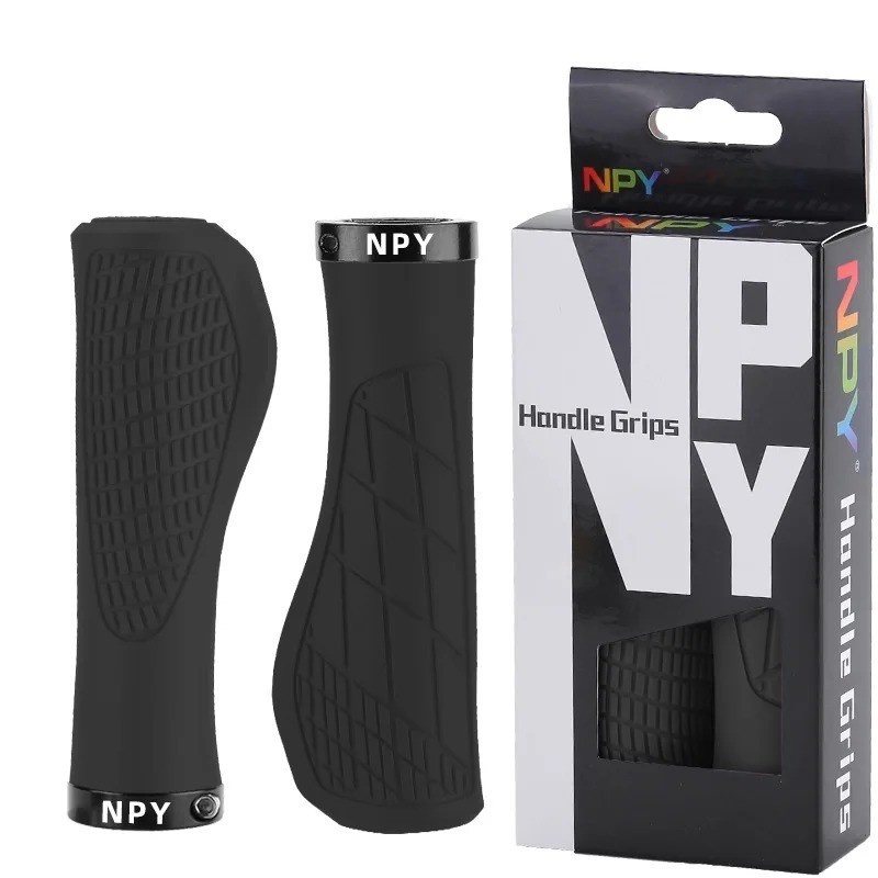 Bike Grips Rubber Mountain Bicycle MTB Handlebar Ergonomic Cycling Lock Non-slip