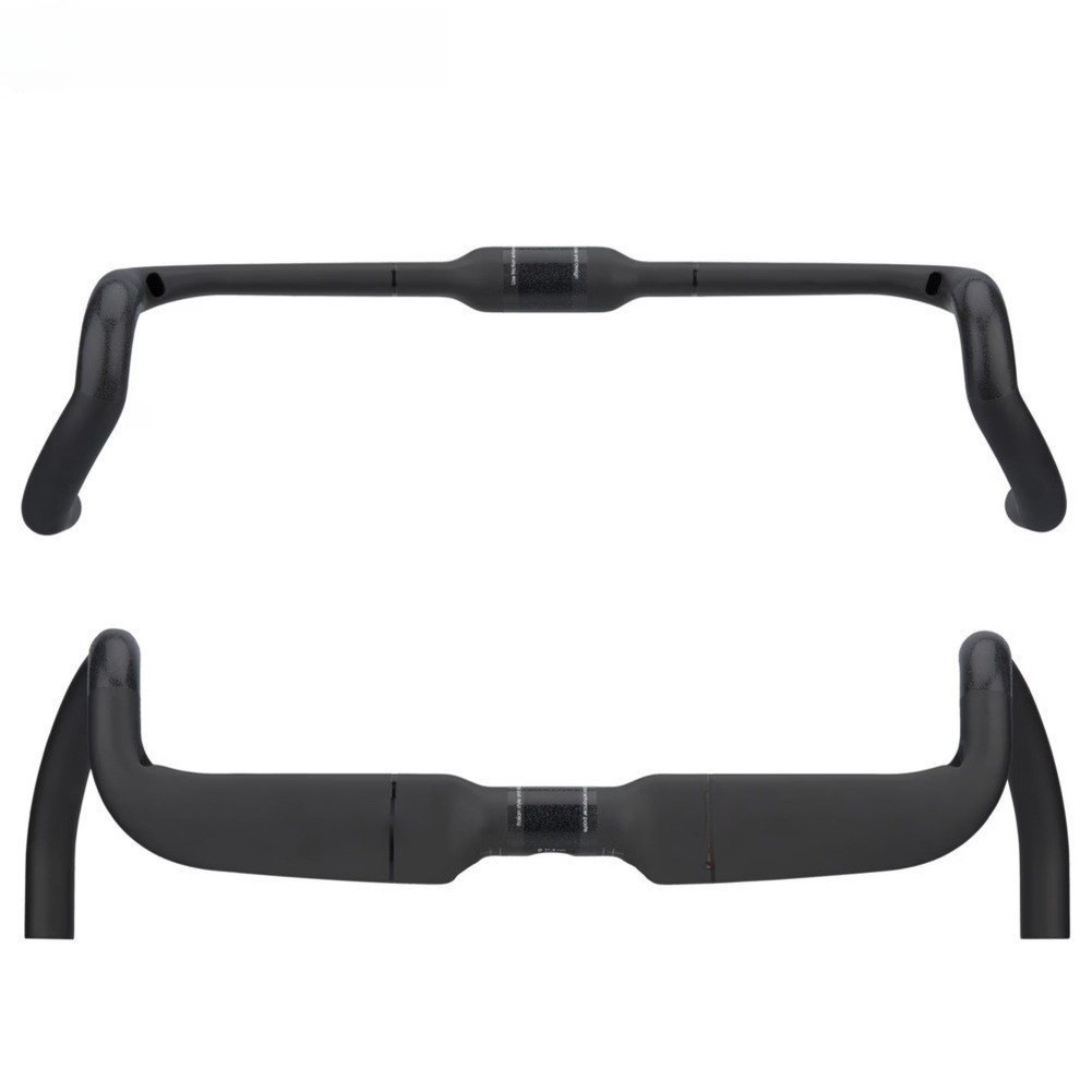 For GRAVEL Bike Handlebar Carbon Fiber 31.8mm Stem Clamp 78mm Reach 110mm Drop