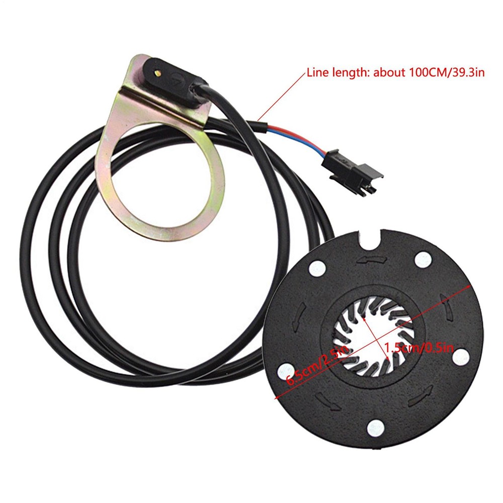 Speed Sensor Electric Bicycle Pedal PAS 5/8/12 Magnets E-bike System Assist