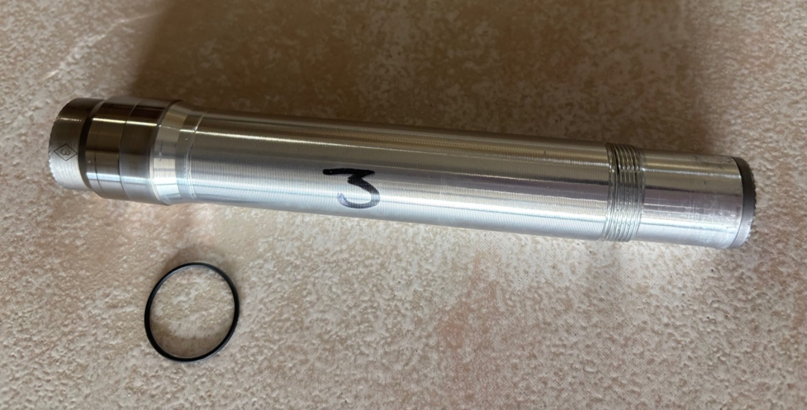Chris King 10 x 135mm Rear Hub Axle – Rare SINGLE SPEED VERSION