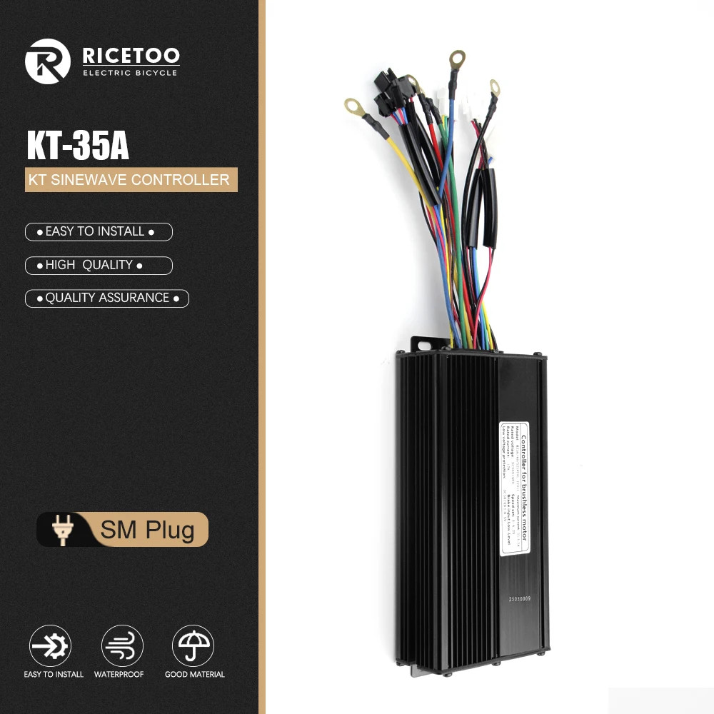 E-bike Controller 35A Sine Wave Controller For 1000W 1500W Brushless Motor