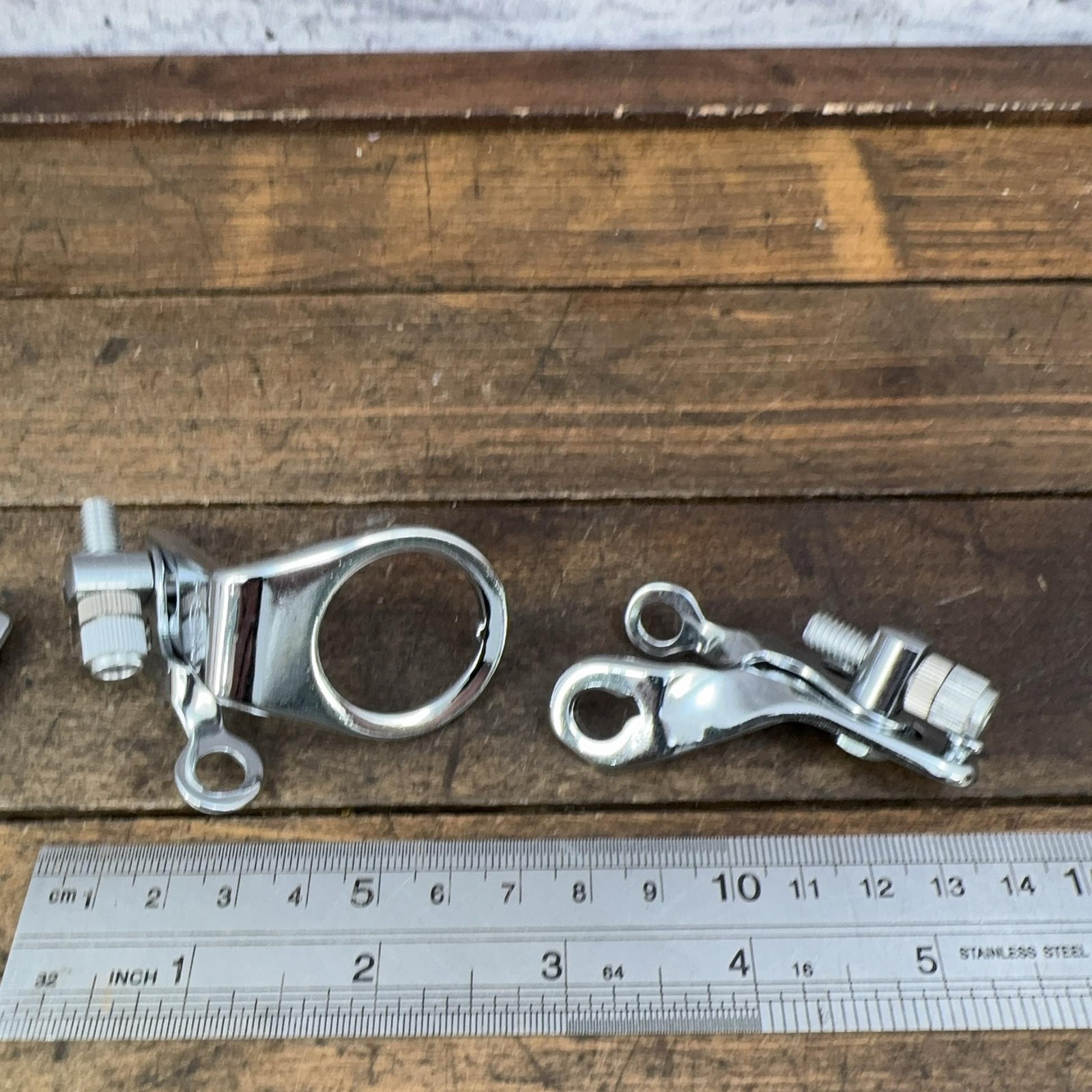 Vintage Dia-Compe Cable Hanger Lot NOS 1″ Housing Stops Yoke Clamp MTB