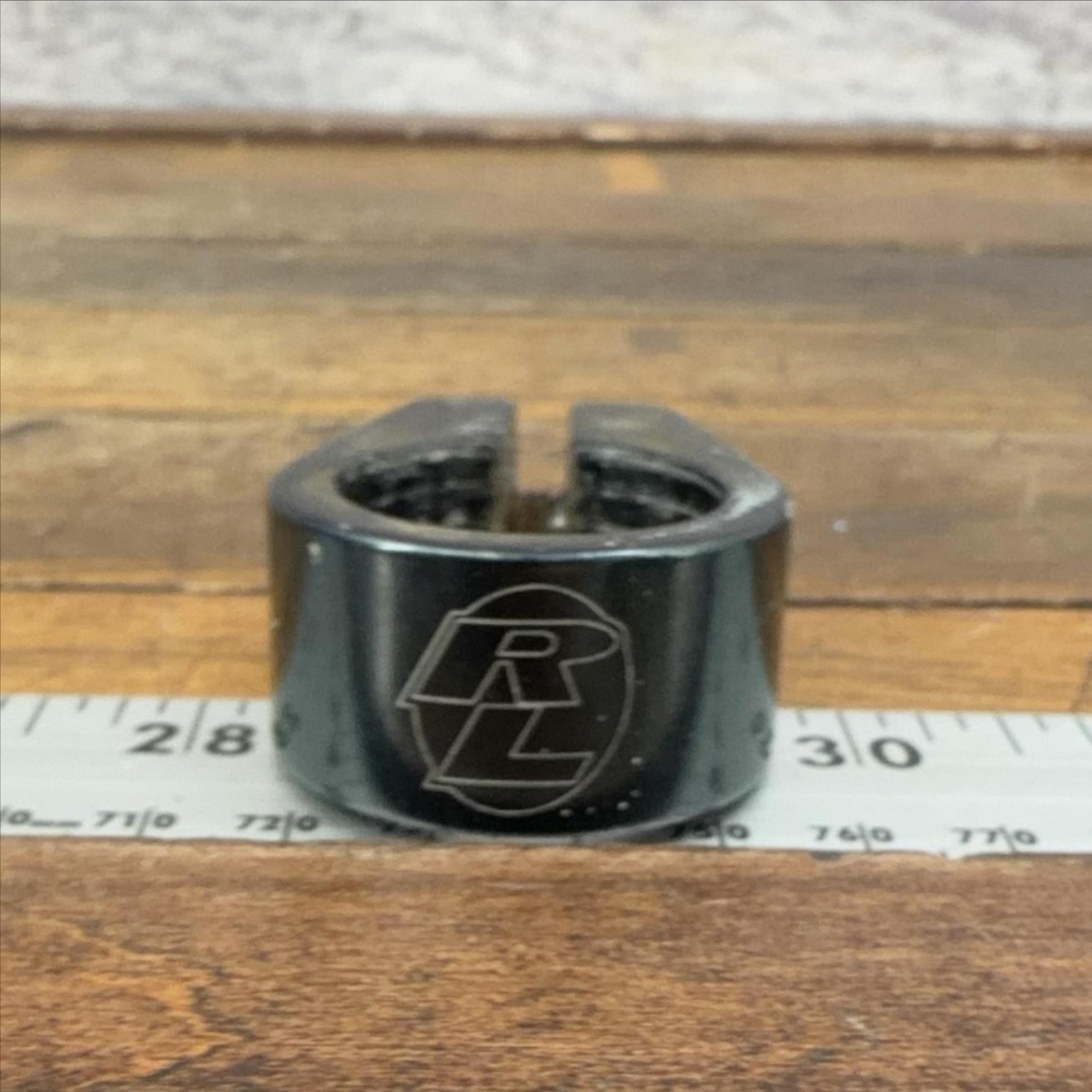 Vintage Red Line RL BMX Seatpost Clamp 28.6mm Black Alloy Single Bolt Bike
