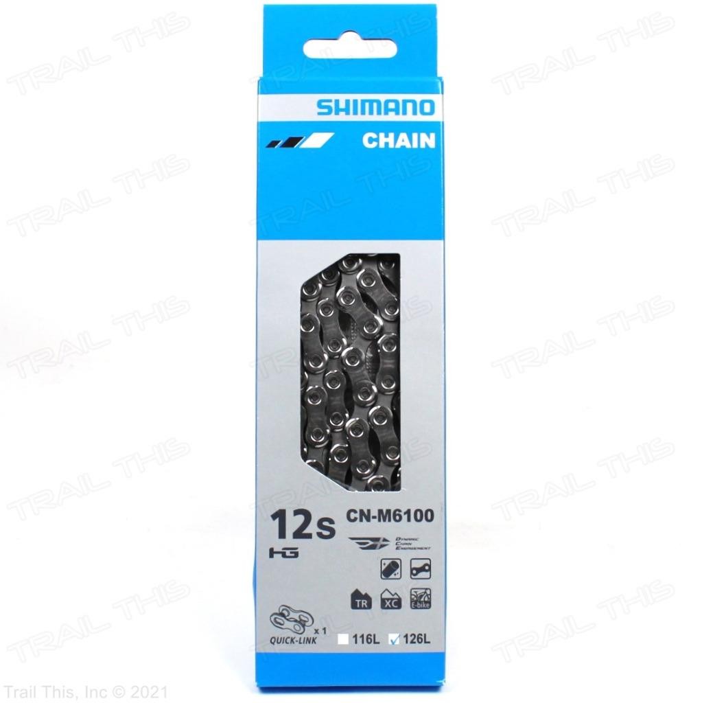 Shimano CN-M6100 Bicycle Chain 12-Speed MTB Deore HG 126-Links