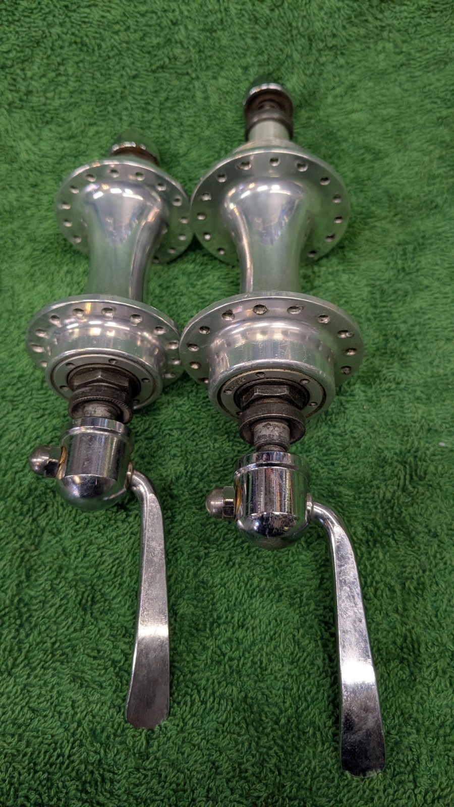 Mavic 500 Vintage Hubset With Original Skewers 100/125mm 32-hole Freewheel