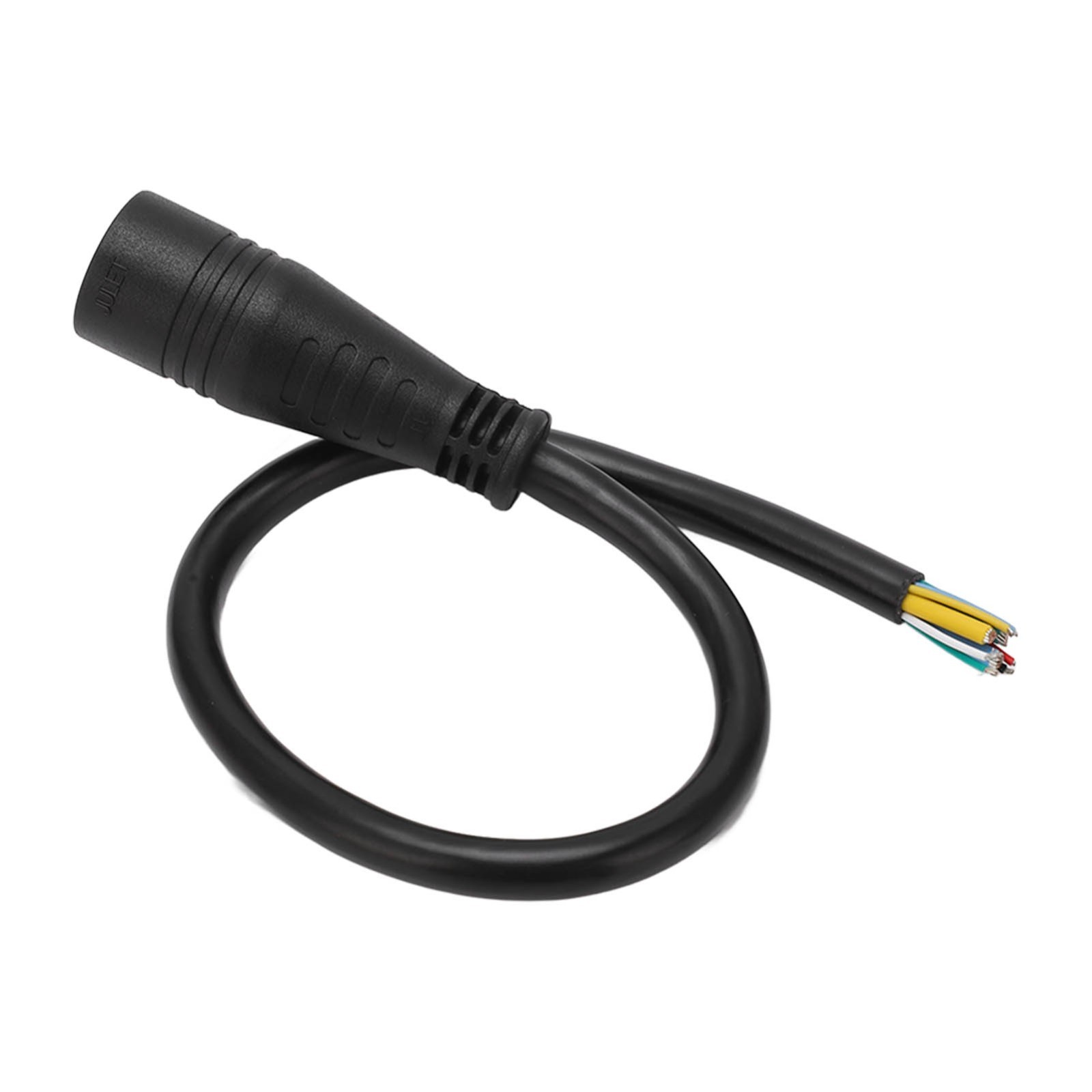 9 Pin 31cm Electric Bike Motor Extension Cable, Waterproof Female Connector