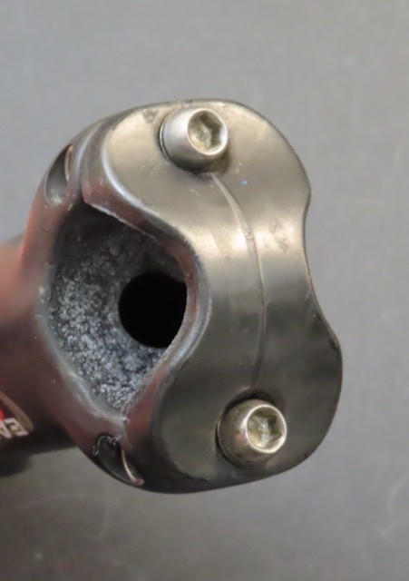 95mm x 31.8 bore 10 dergee easton EC90 Equipe Carbon Threadles Stem