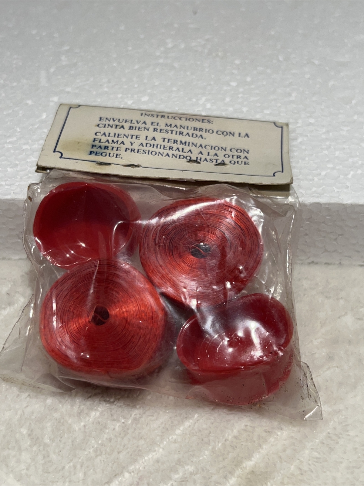 Benotto Red Smooth Road Handlebar Tape NEW/NOS Vintage-NIB