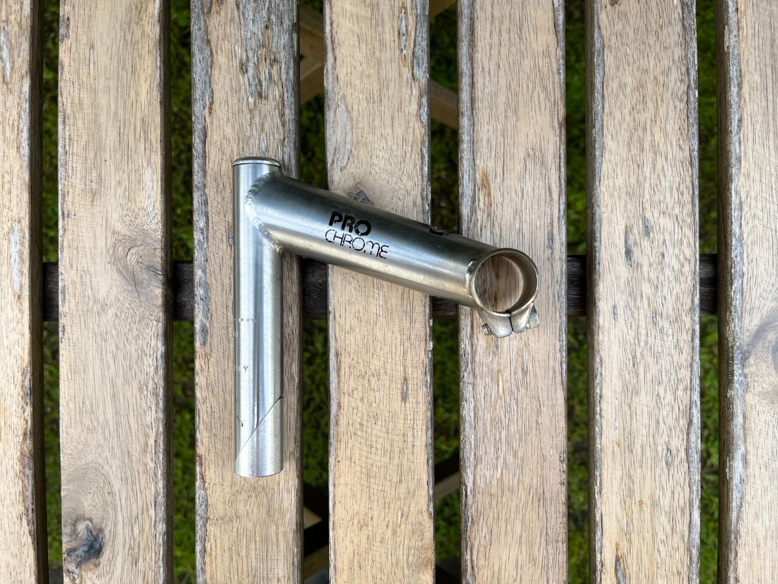 New NOS 3ttt Pro Chrome 1″ inch quill stem Columbus Throne steel 110 mm / 26.0