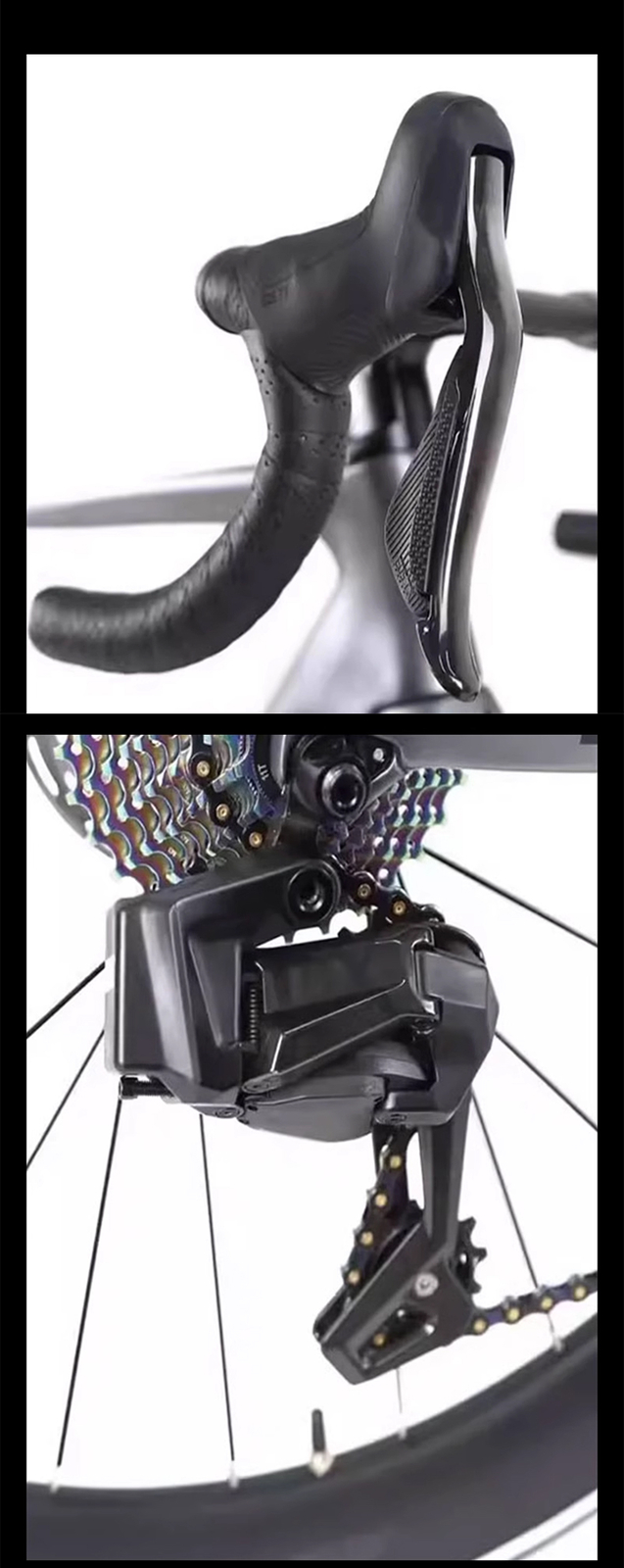 WheelTop EDS TX RA6000 Road Bike CARBON FIBER Rim Brake Electronic Groupset