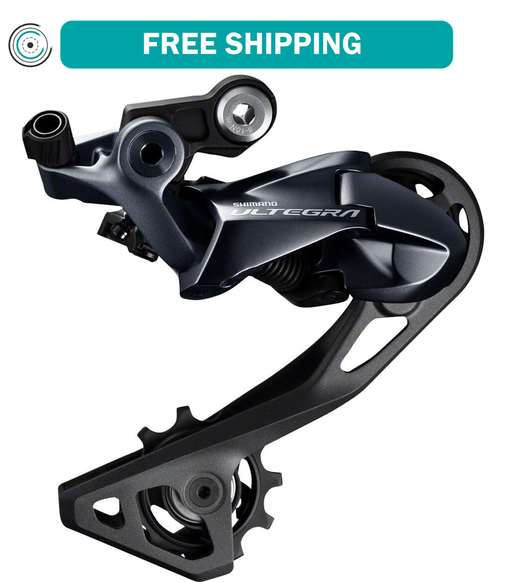 Shimano Ultegra RD-R8000-GS Rear Derailleur – 11 Speed, Medium Cage, Black