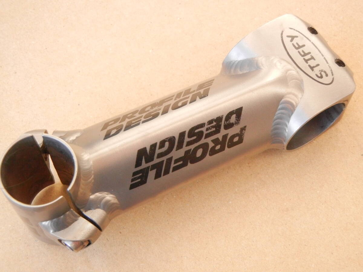 Rare Profile Design Stiffy Titanium Stem 100mm 10° 1-1/8″ 25.4mm Shim (Japan)
