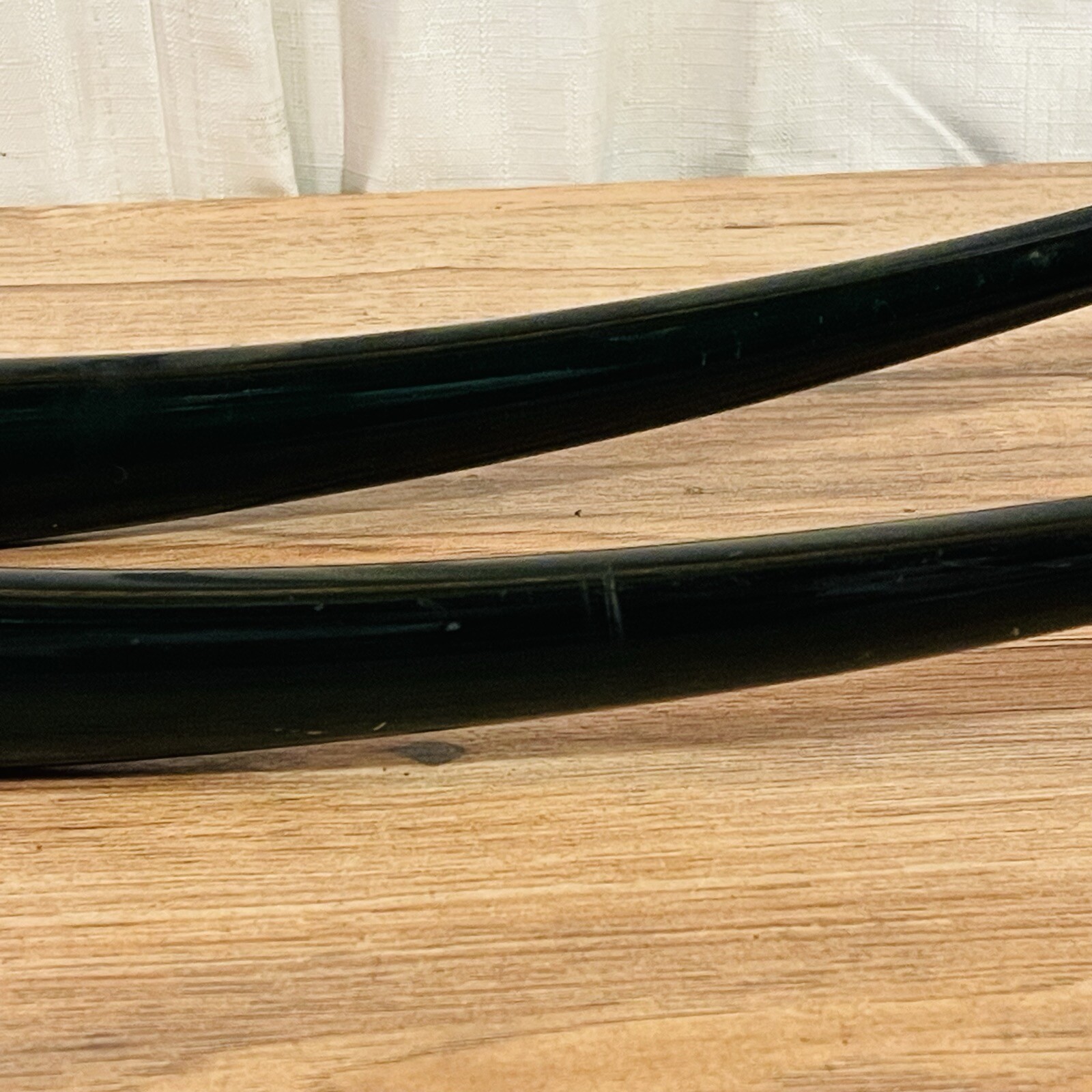 1995 Trek OCLV Carbon Road Fork 700C 1-inch Threaded 194mm Steerer Ice Green