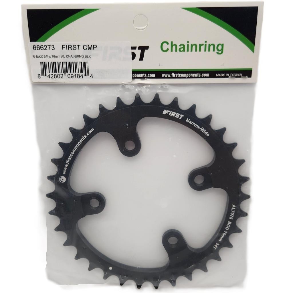 First Components 34T x 76mm Narrow-Wide 1x Bicycle MTB Chainring SRAM XX1