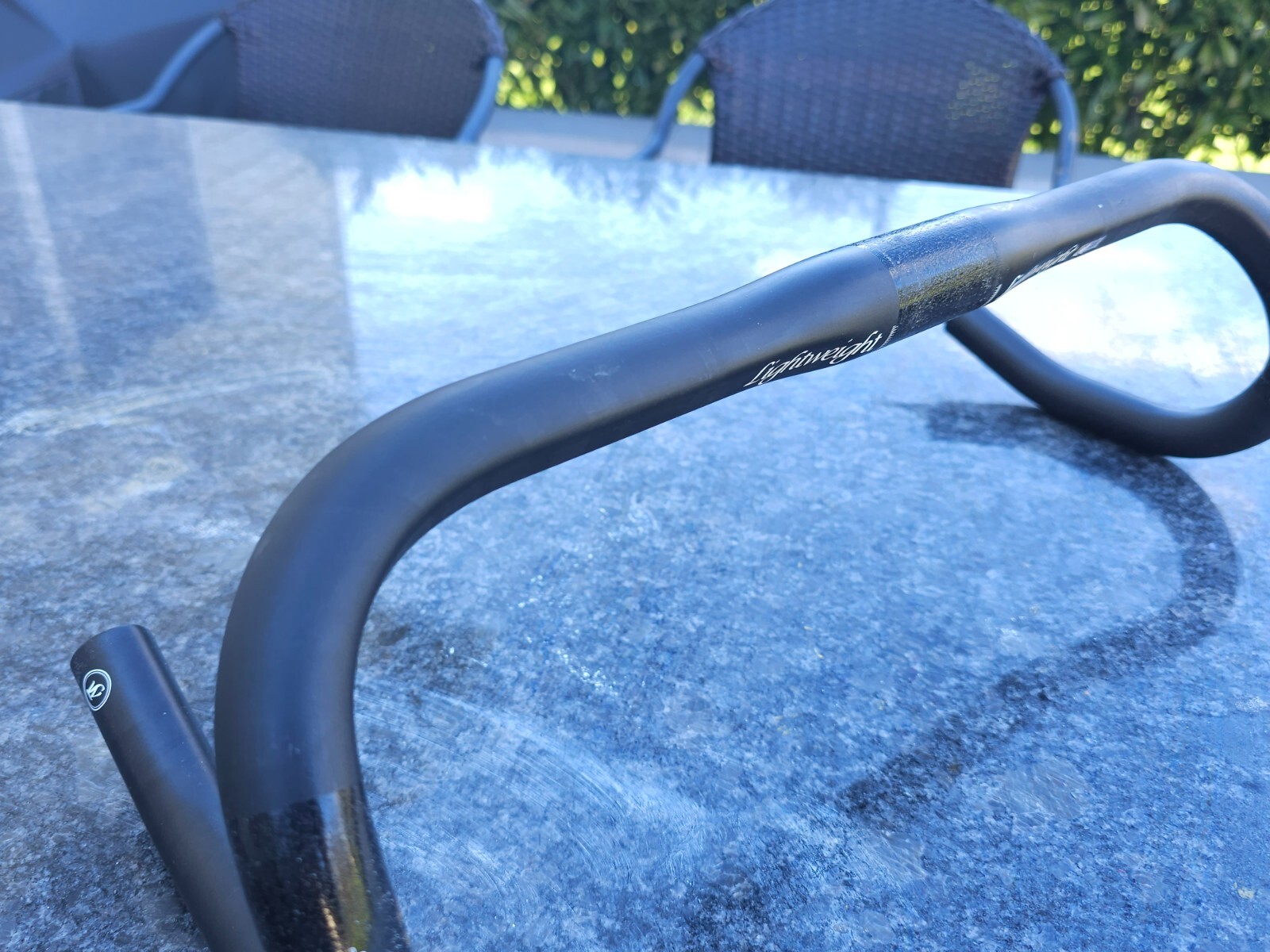 LIGHTWEIGHT Germany Handarbeit Handlebar 44cm Carbon Fiber Drop Handlebar